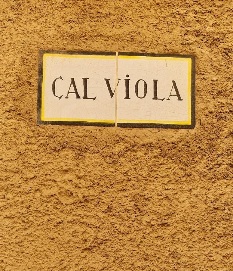 El Cau De Cal Viola Appartement Torroja Buitenkant foto