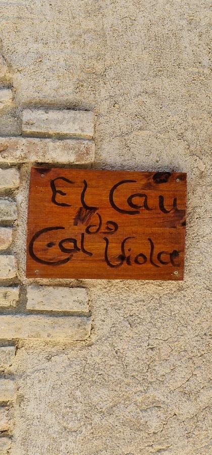 El Cau De Cal Viola Appartement Torroja Buitenkant foto